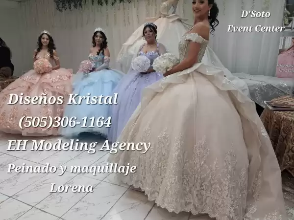 Diseños Kristal Vestidos de Quinciañeras y Novias | Foto: Diseños Kristal Vestidos de Quinciañeras y Novias