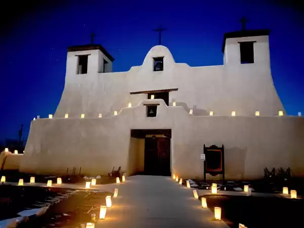 Saint Augustine Catholic Church, Isleta Pueblo — Wedding Photographers in Isleta, NM
