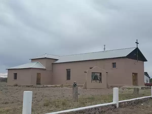 San Lorenzo Catholic Mission Church, Polvadera | Foto: Moises Mascorro