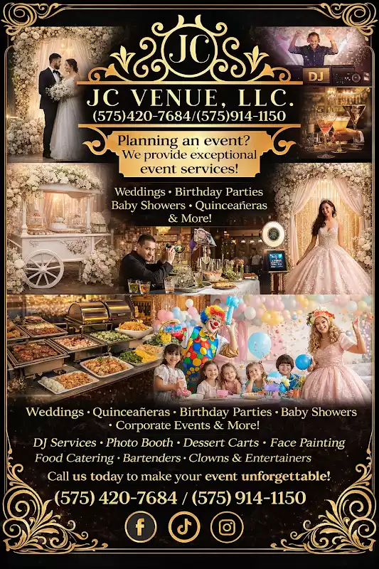 JC Venue, Llc — Wedding Venues in Roswell, NM