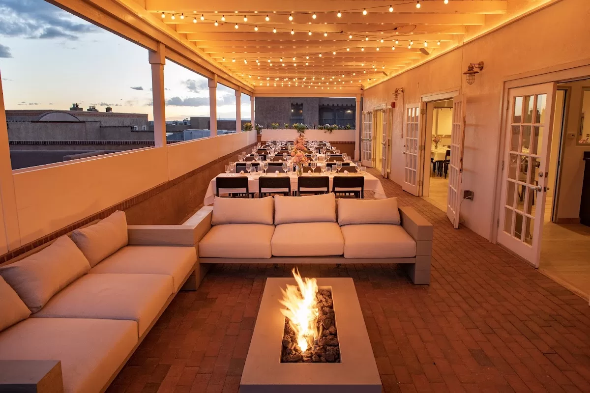The Sunset Terrace, #4 wedding venues in Santa Fe