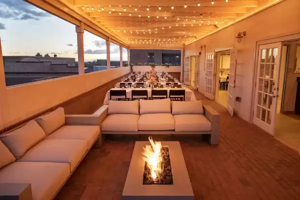 The Sunset Terrace — Wedding Venues in Santa Fe, NM